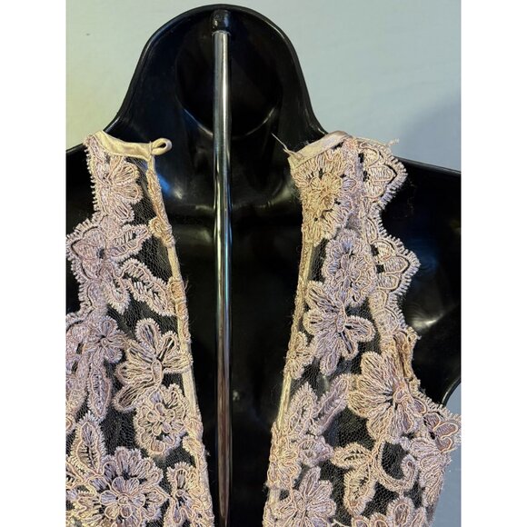 NWT Sequin Hearts Hoco Dress Pink Lace Fit & Flare Womens Juniors Size 1 Small S - Picture 5 of 5